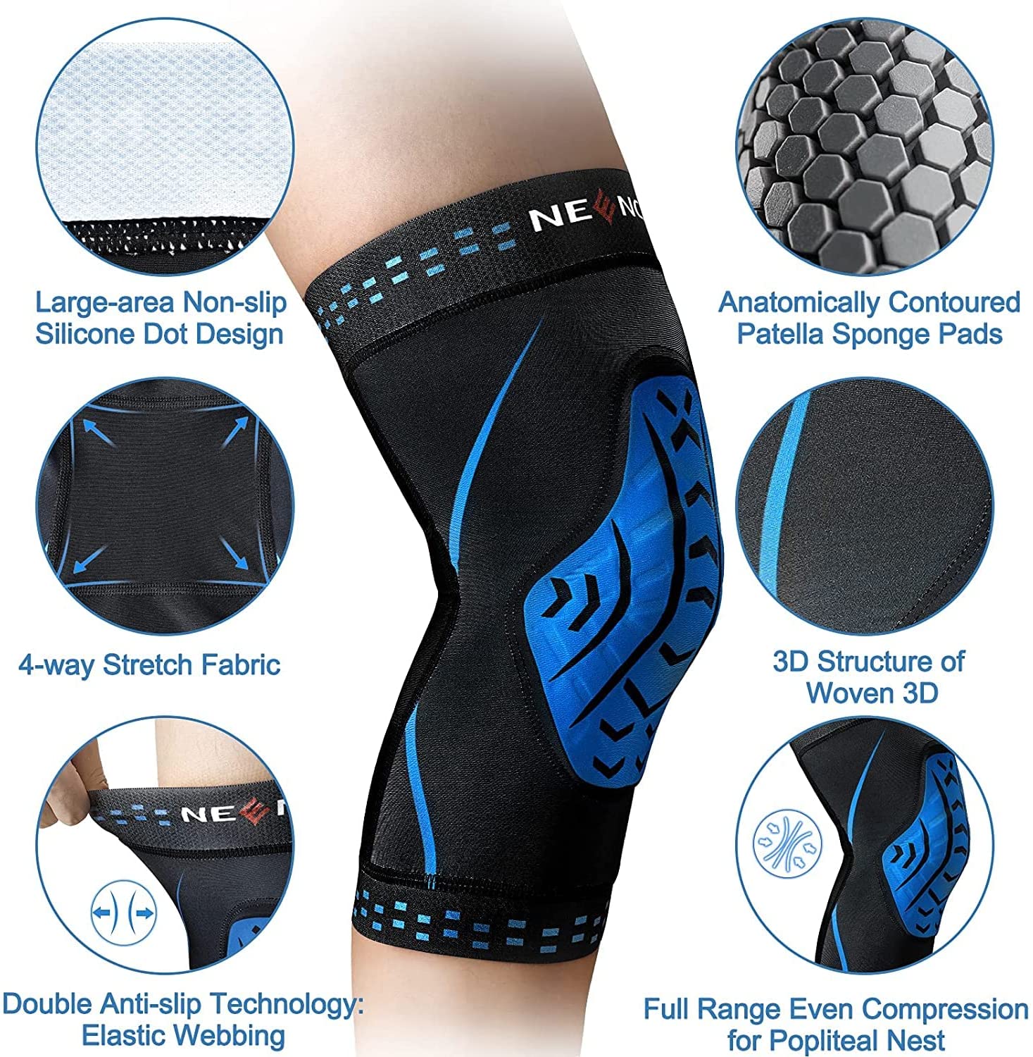 NEENCA Knee Brace Compression  - Knee Guard Hard review and price