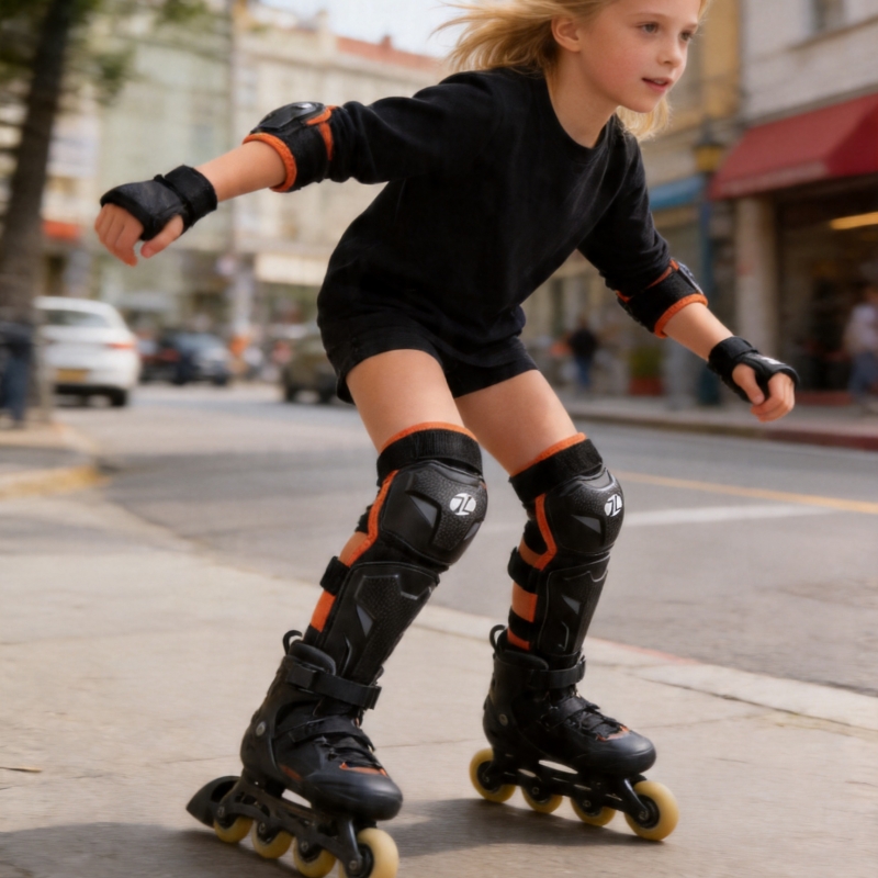 JCAA Children Knee Elbow Guard - Knee Guard Hard review and price