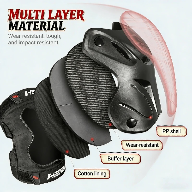 Anti-Fall Wear Resistant Motoc - Knee Guard Hard review and price