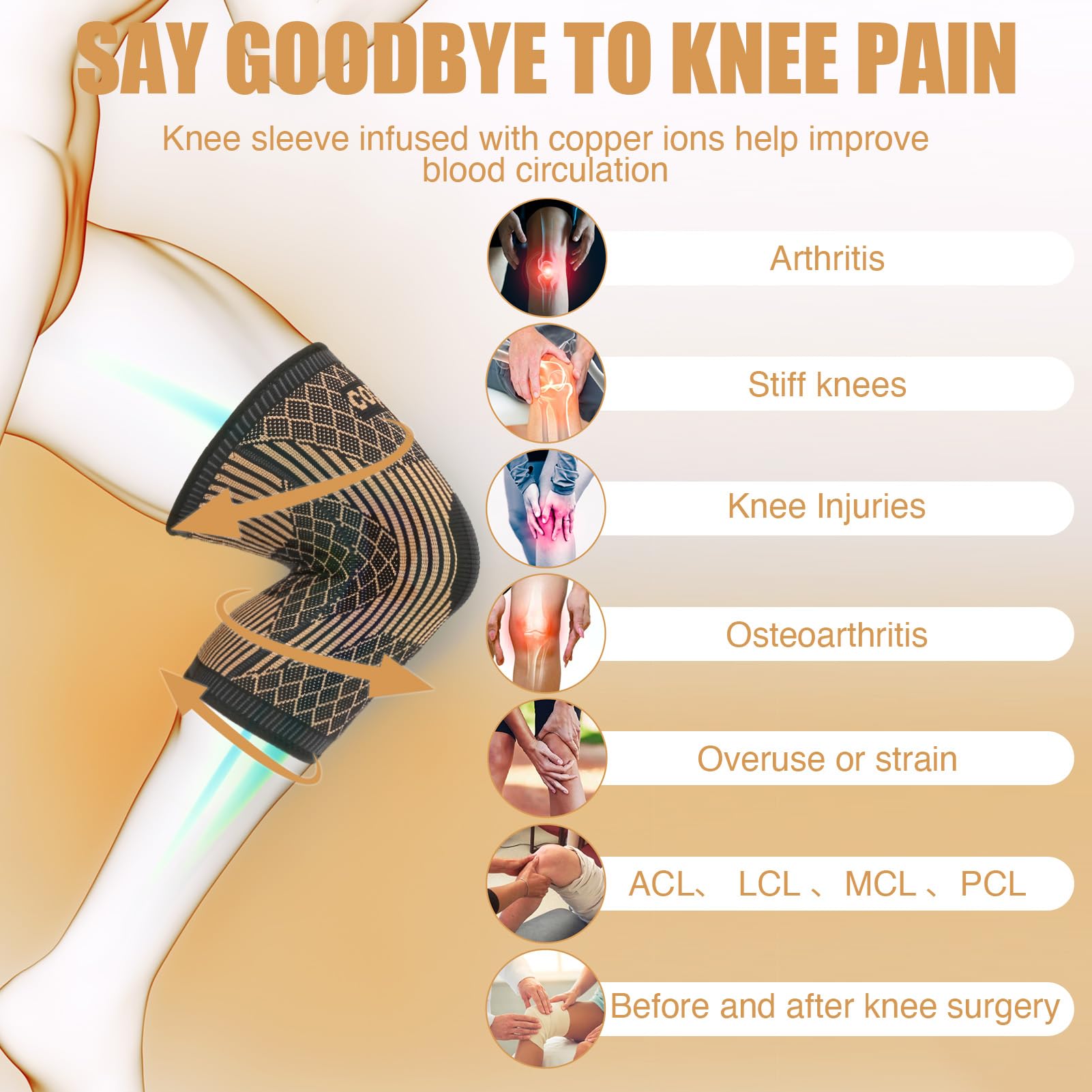 Copper Knee Braces for Women a - Knee Guard Hard review and price