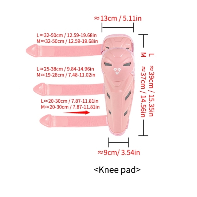 Pink Women Knee Protector Moto - Motorcycle Gear Women review and price