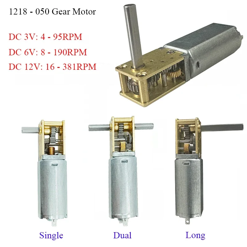 DC3V 6V 12V 1218-050 Mini 050  - Gearbox Motorcycle review and price